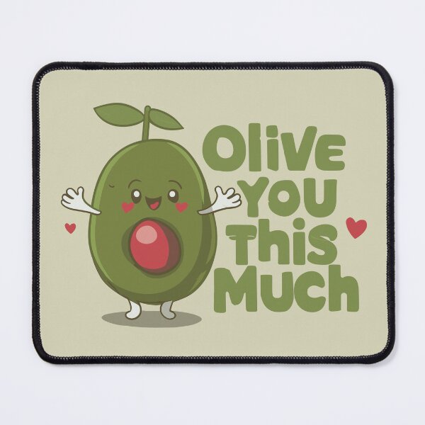 Item preview, Olive you this much designed and sold by GlowinUp Shop.