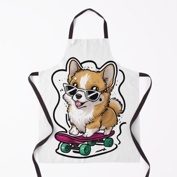 Item preview, Cute pomeranian on a skateboard designed and sold by WildernessTints.
