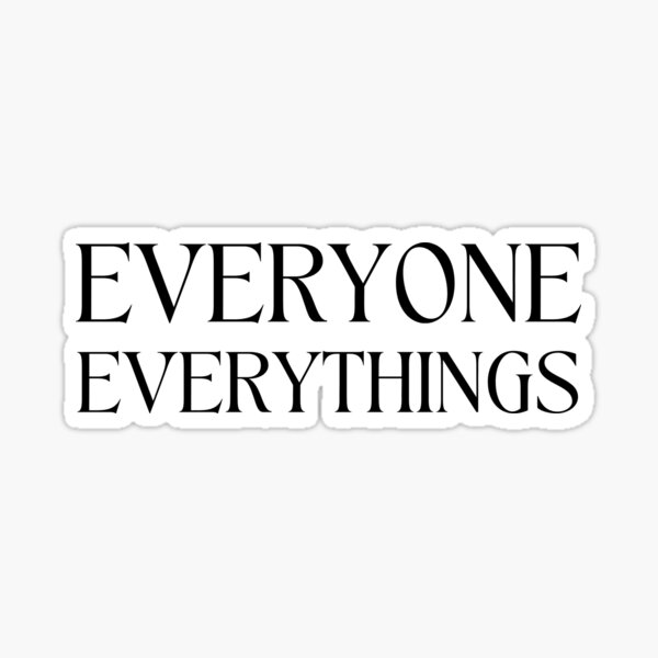 Item preview, Everyone - Everything | Yellow Background designed and sold by RM-Journey.