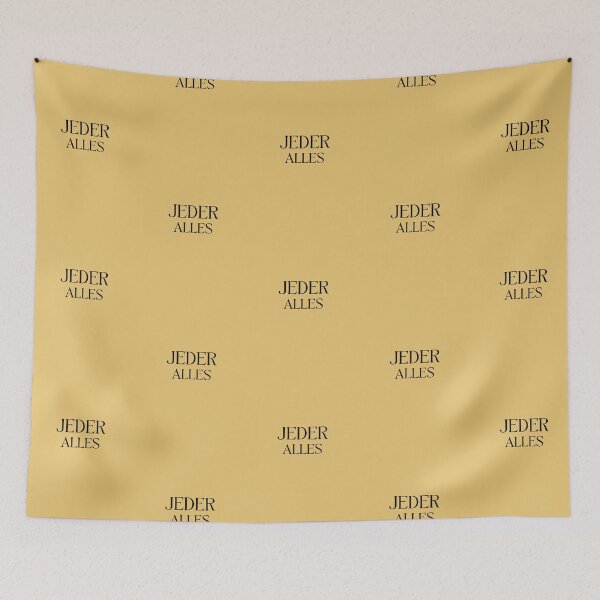 Item preview, Jeder - Alles | Yellow Background designed and sold by RM-Journey.