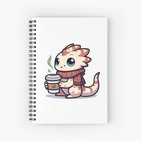 Item preview, Kawaii Tiny Basilisk With A Scarf designed and sold by CanvasCutie.