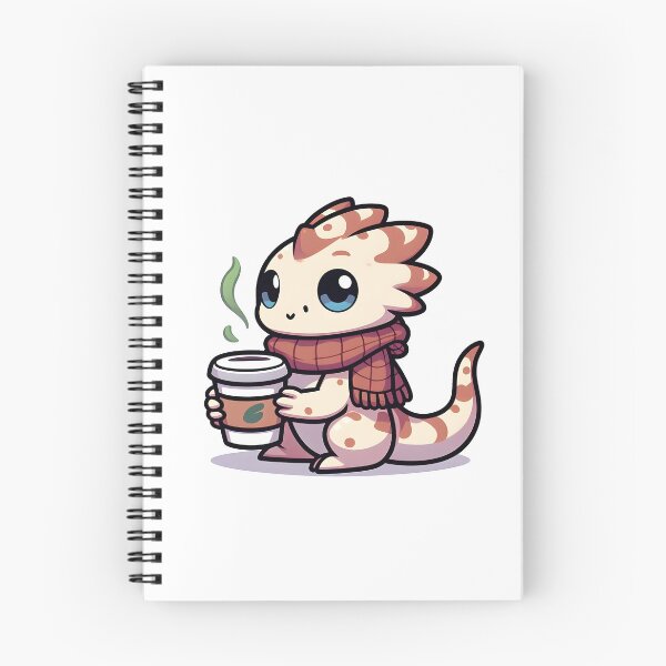 Item preview, Kawaii Tiny Basilisk With A Scarf designed and sold by CanvasCutie.