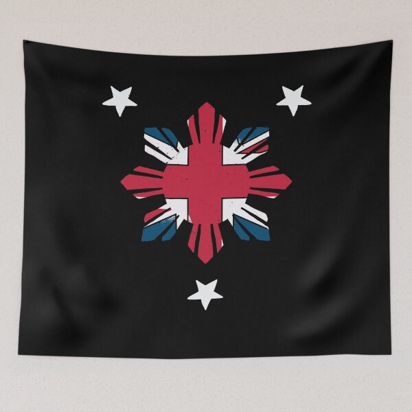 Item preview, Proud British Filipino Philippines Flag and Union Jack British Flag designed and sold by MasterKlaw.