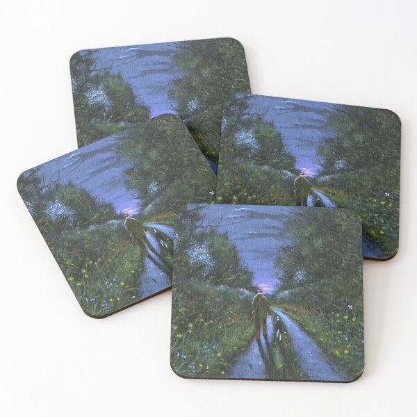 Item preview, When the full moon is bright we often walk at night.. designed and sold by The Art of Steve Sanderson.