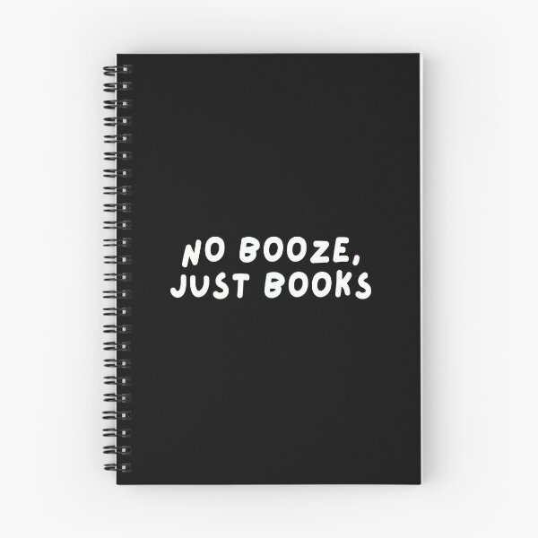 Item preview, No Booze, Just books designed and sold by mydoodlesateme.