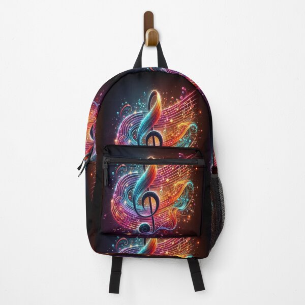 Item preview, Beautiful Treble With Music Everywhere AI Generated designed and sold by BrightrDayMusicArt.