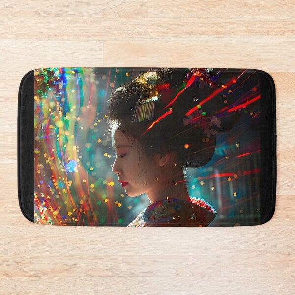 Item preview, Ethereal Dissolution: Geisha's Glow designed and sold by AI-Only Creations.