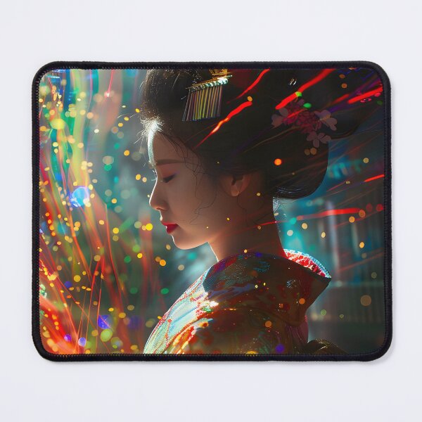 Item preview, Ethereal Dissolution: Geisha's Glow designed and sold by AI-Only Creations.