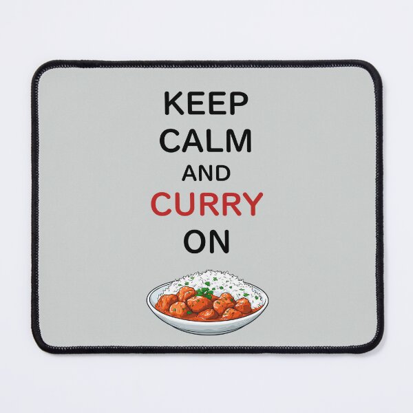 Item preview, Keep Calm And Curry On - Butter Chicken designed and sold by sakurashorty.