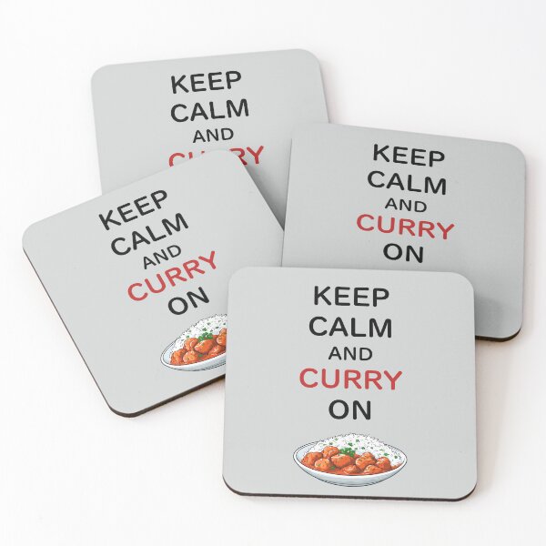 Item preview, Keep Calm And Curry On - Butter Chicken designed and sold by sakurashorty.