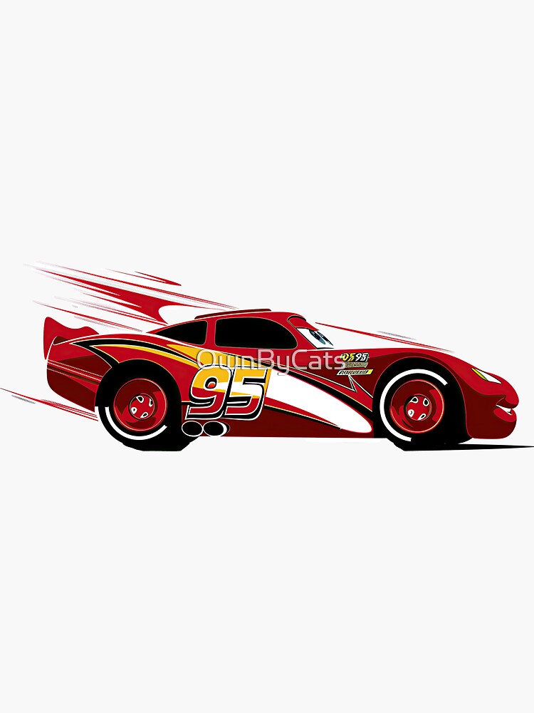 Rayo McQueen 95 Pegatina Pegatina