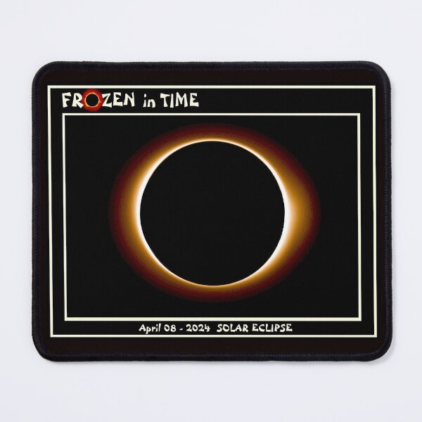 Item preview, Solar Eclipse : Frozen in time April 08 - 2024 Print designed and sold by posterbobs.