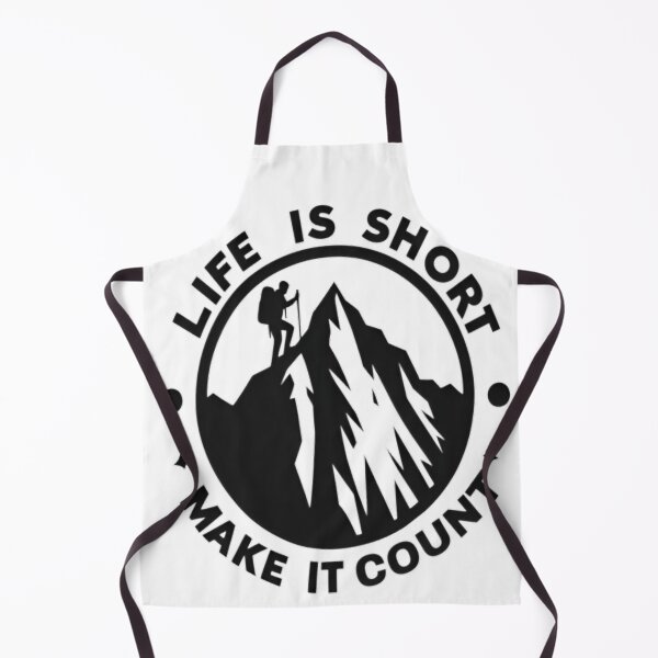 Item preview, Life is short; Make it count, motivation, postibe vibes,Phrases to ponder. designed and sold by FreeWorldDesign.