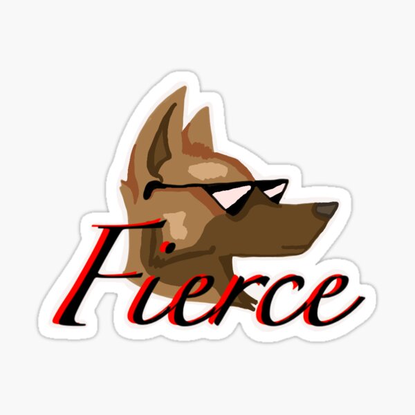 Item preview, Fierce designed and sold by Pyrowolf77.
