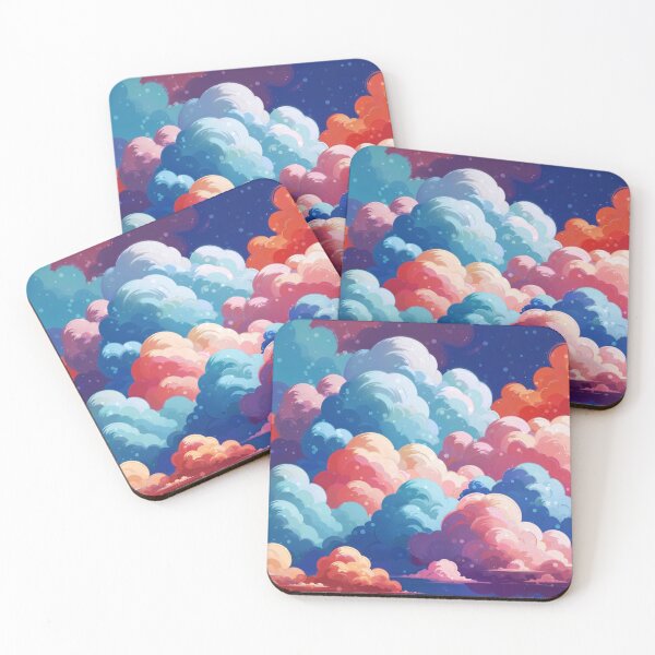 Item preview, Colorful Clouds designed and sold by Pretty on Repeat.