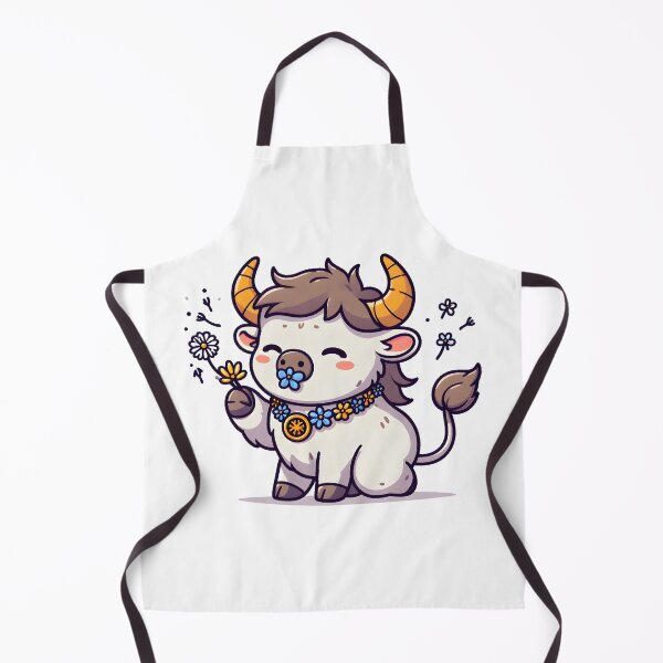 Item preview, Kawaii Playful Minotaur designed and sold by CanvasCutie.