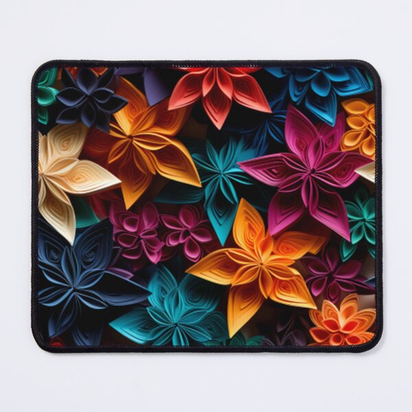 Item preview, Vibrant Stars Paper Art Aesthetic Pattern designed and sold by mondmakes.