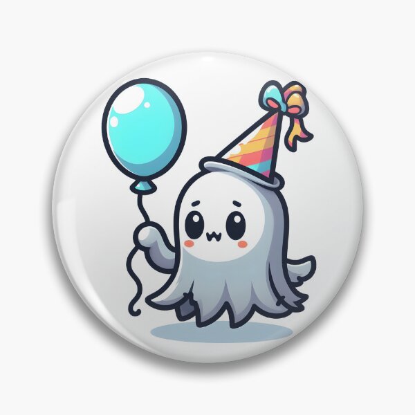Item preview, Kawaii Breezy Lich With Party Hat designed and sold by CanvasCutie.