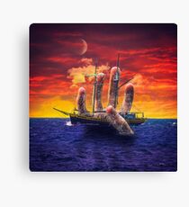 Fish Fingers Canvas Print