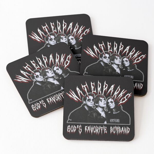Item preview, waterparks metal logo designed and sold by vivdanielle.