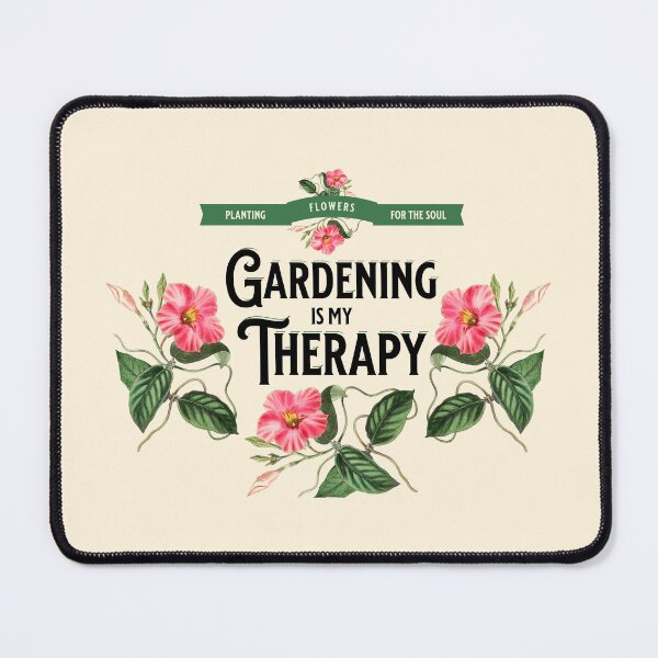 Item preview, Gardening is my therapy designed and sold by Pearl67.