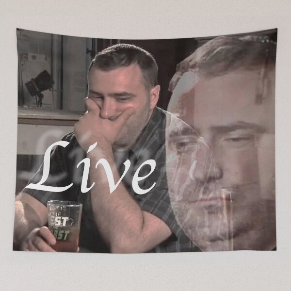 Item preview, RLM Live Laugh Love 1 designed and sold by meme-stuff.