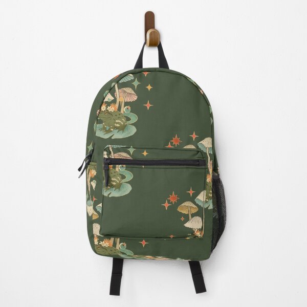Item preview, Aesthetic Frog Illustration | Green Background designed and sold by RM-Journey.