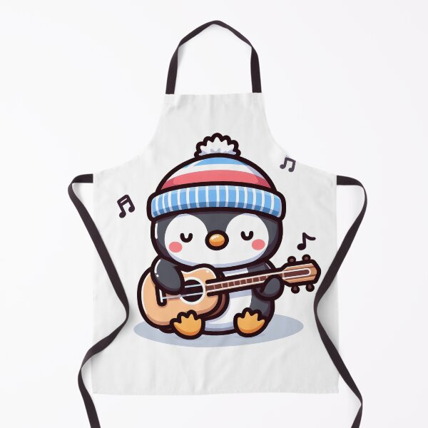Item preview, Kawaii Penguin With Hat designed and sold by CanvasCutie.