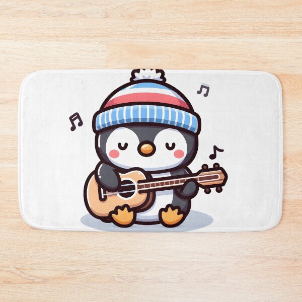 Item preview, Kawaii Penguin With Hat designed and sold by CanvasCutie.