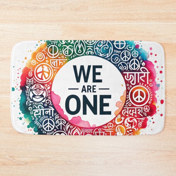 Item preview, Embrace Diversity 'We are one' designed and sold by Belarte.shop.