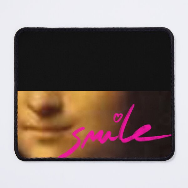 Item preview, Mona Lisa Smile Pink designed and sold by Yeomans Cartoons.