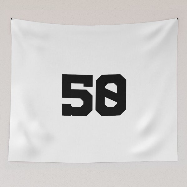 Item preview, 50, fifty, black, University designed and sold by Numbers-Art.