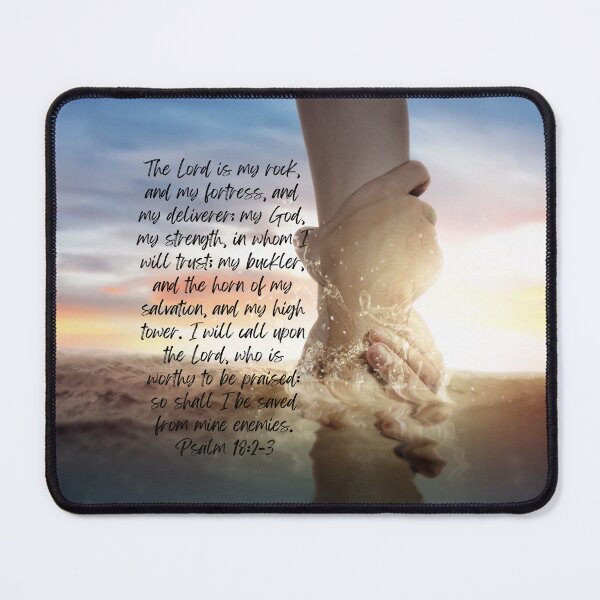 Item preview, The Lord is my Rock designed and sold by iwoh.