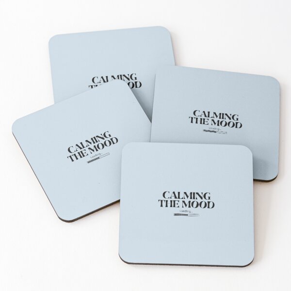 Item preview, Calming The Mood | Loading | Pastel Blue Background designed and sold by RM-Journey.