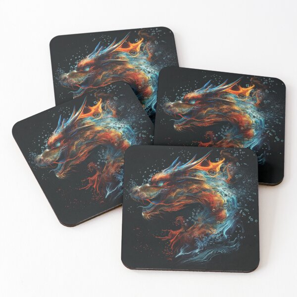 Item preview, Water fire dragon II designed and sold by Wiesława Smolińska.