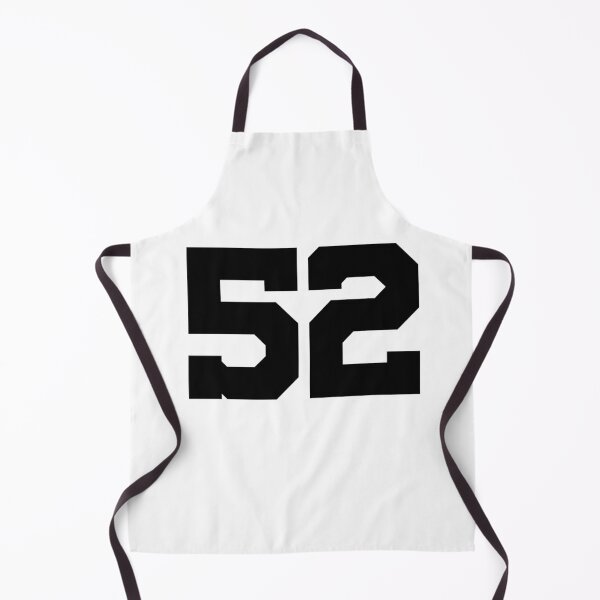 Item preview, 52, fifty-two, black, University designed and sold by Numbers-Art.