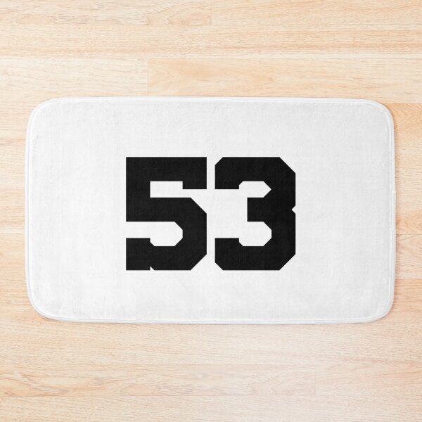 Item preview, 53, fifty-three, black, University designed and sold by Numbers-Art.