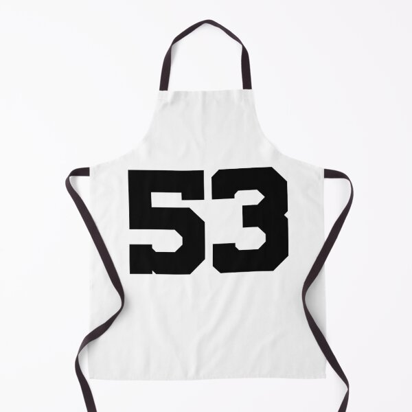 Item preview, 53, fifty-three, black, University designed and sold by Numbers-Art.