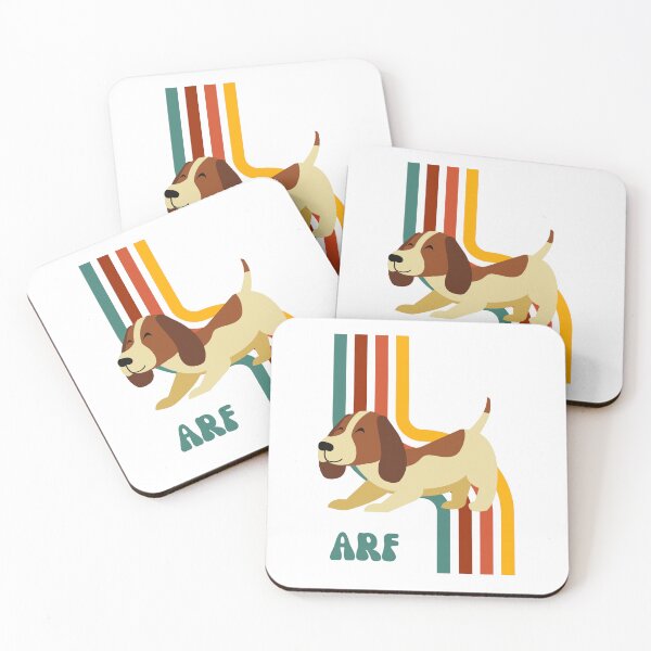Item preview, Vintage retro dog ARF! designed and sold by TrinketTeez.