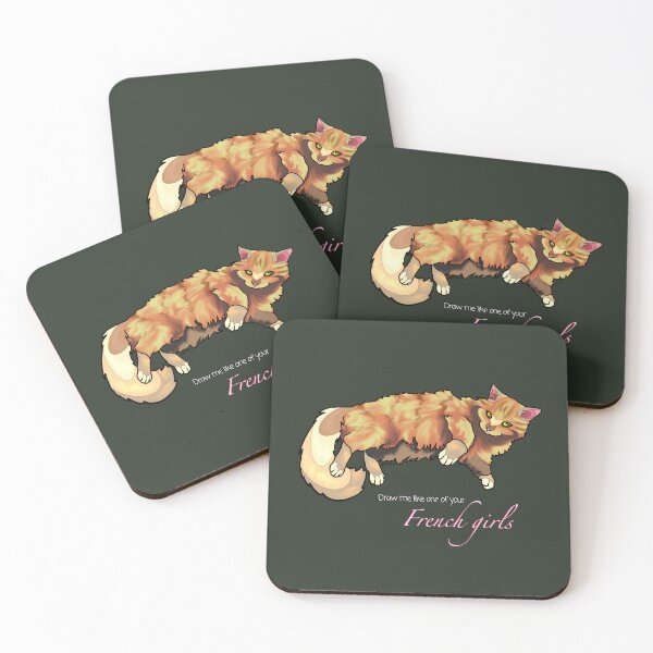 Item preview, Chica gato francés designed and sold by Rhia4rt.