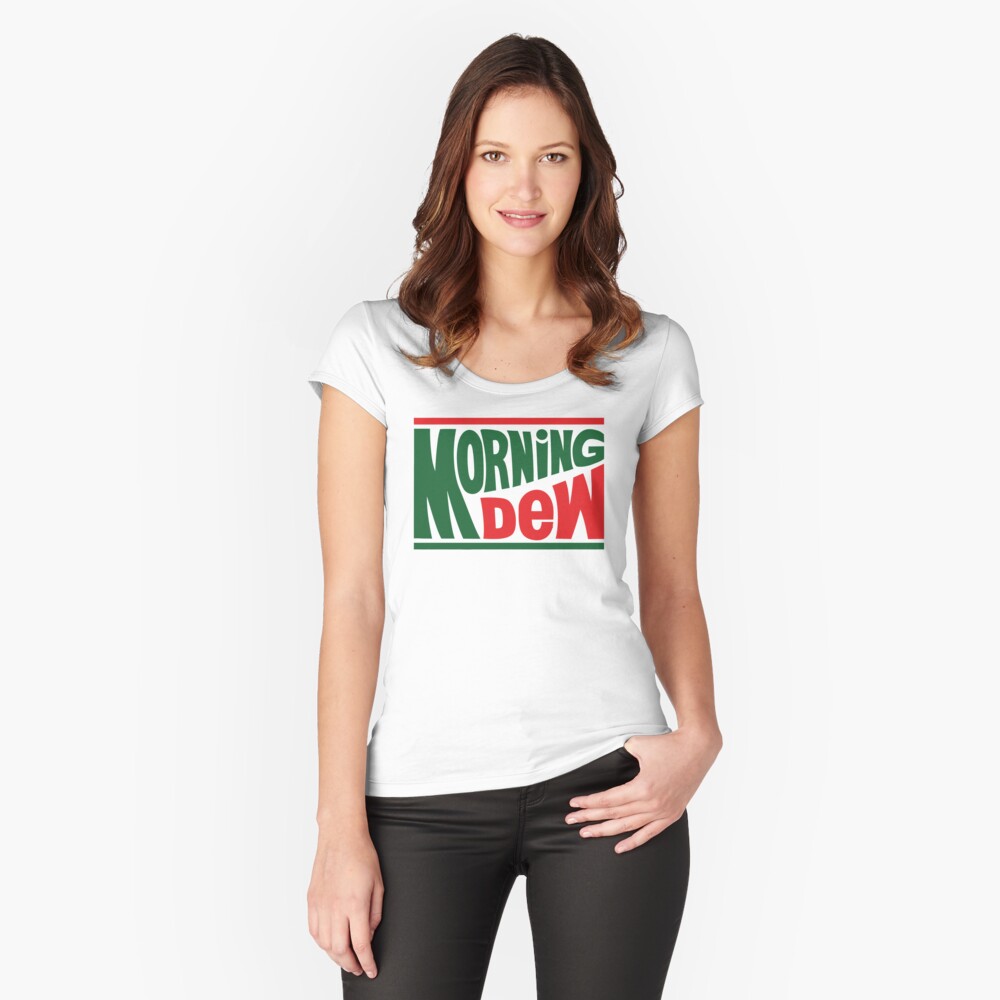 Item preview, Fitted Scoop T-Shirt designed and sold by typographywords.