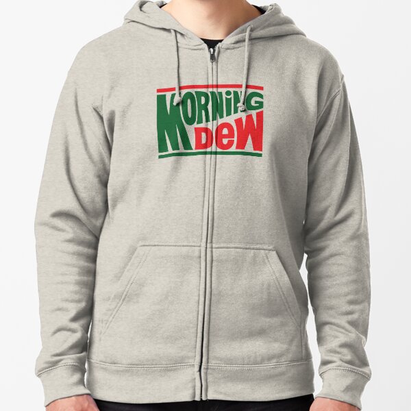 Grateful Morning Dew Zipped Hoodie
