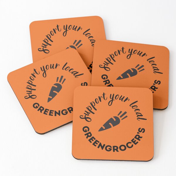 Item preview, Eat local, support your local greengrocer's designed and sold by alczar.