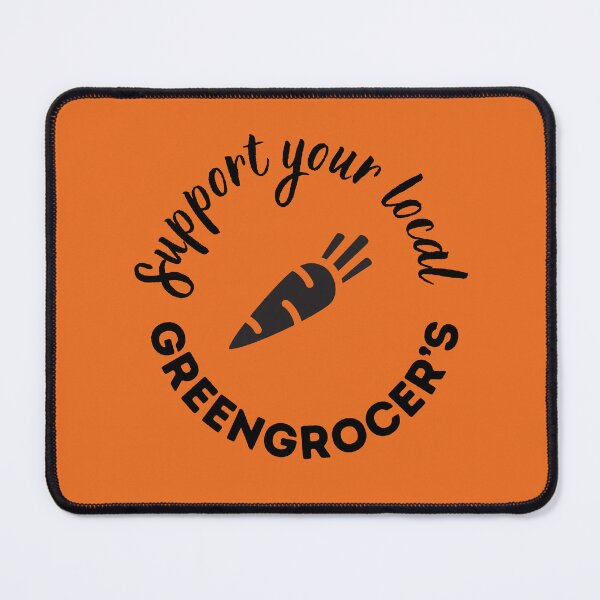 Item preview, Eat local, support your local greengrocer's designed and sold by alczar.