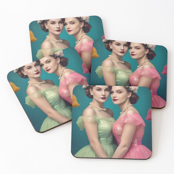 Item preview, 2 vintage babes designed and sold by Vivid Studio.