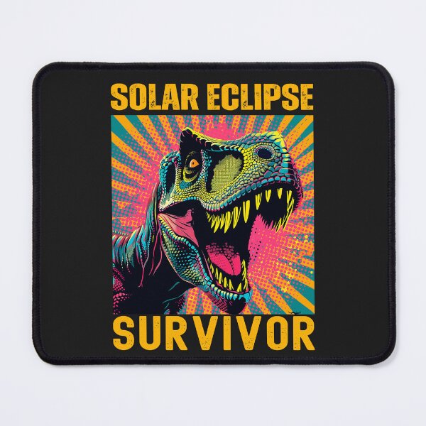 Item preview, T-rex solar eclipse survivor 2024 designed and sold by erozzz.