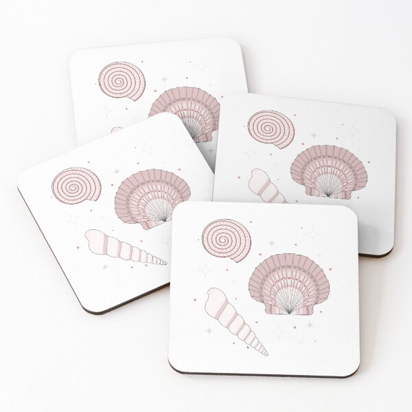 Item preview, Red Seashells designed and sold by Sara Joudrey.