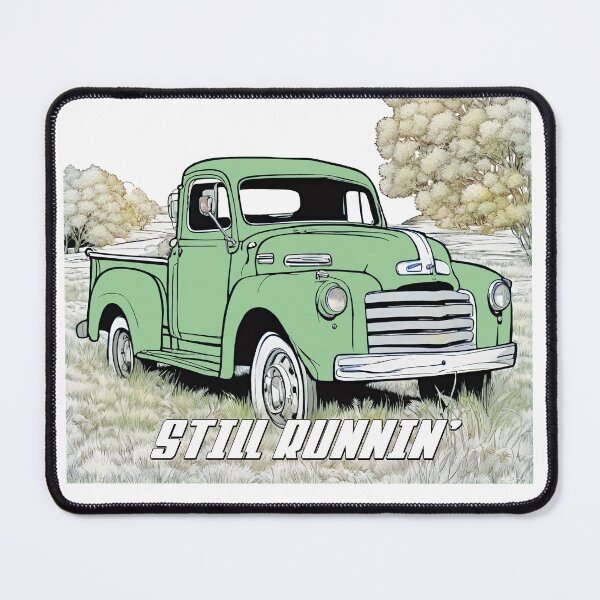 Item preview, Still Runnin' - Old Truck Lovers designed and sold by TrinketTeez.