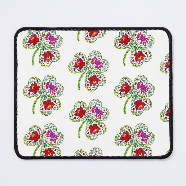 Item preview, Flowery Shamrock - Hungarian Folk Art designed and sold by kasmodiah-f.
