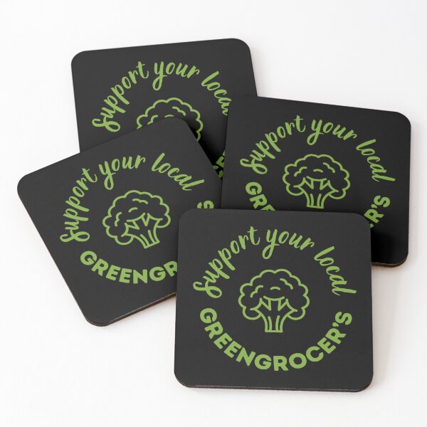 Item preview, Copy of Eat local, support your local greengrocer's designed and sold by alczar.